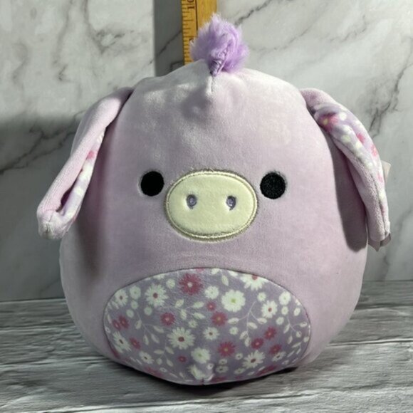 Squishmallows Delzi The Lilac Donkey Soft Plush Stuffed Animal - Picture 10 of 10